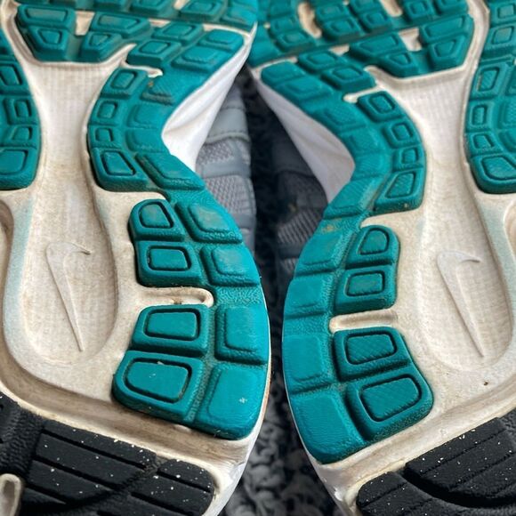 NIKE AIR 7 Relentless 2 Grey / Blue Running Shoes - Picture 9 of 11